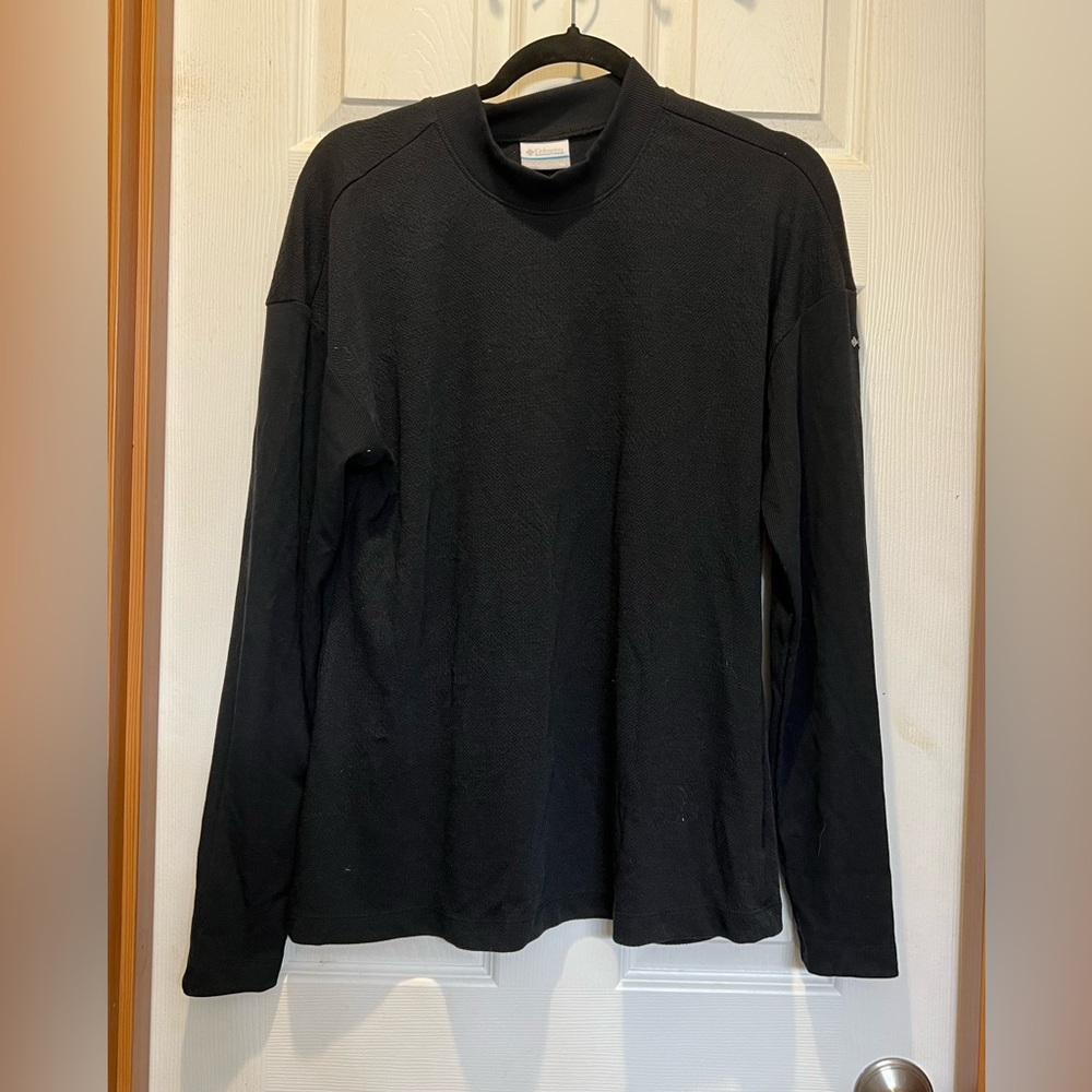Columbia knit mock neck turtle neck long sleeve